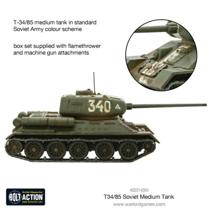 Bolt Action: T-34/85 Medium Tank